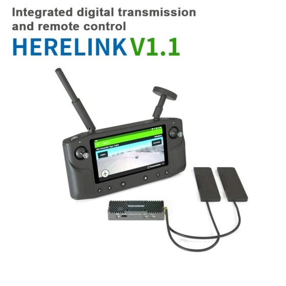 Foxtech Herelink V1.1 2.4GHz Long Range HD Digital Video Transmission System Telemetry Module for Drone UAV Aircraft